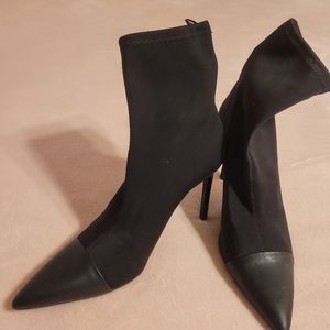 Zara stretch ankle boots Sz9